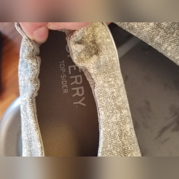 Sperry Women's  Top Sider  Gray White  Size 10 - Picture 12 of 15